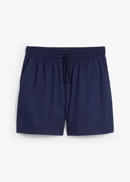 Slip-on shorts van puur katoen