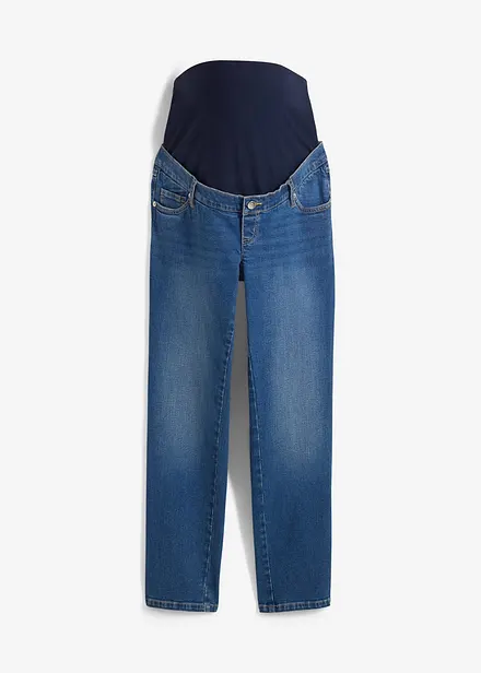 Zwangerschapsjeans, straight, cropped