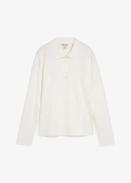 Poloshirt van zwaar biologisch katoen