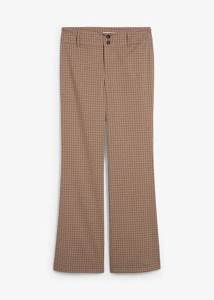 Flared broek met hoge taille