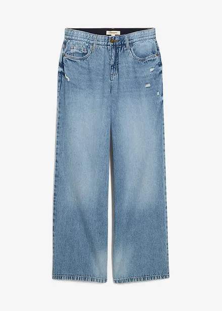 Baggy jeans, mid waist