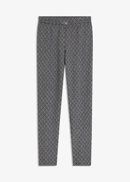 Jacquard instapbroek