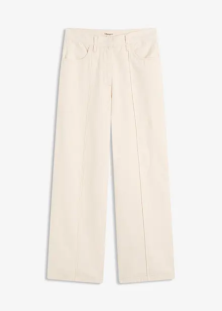 Twill broek van katoen