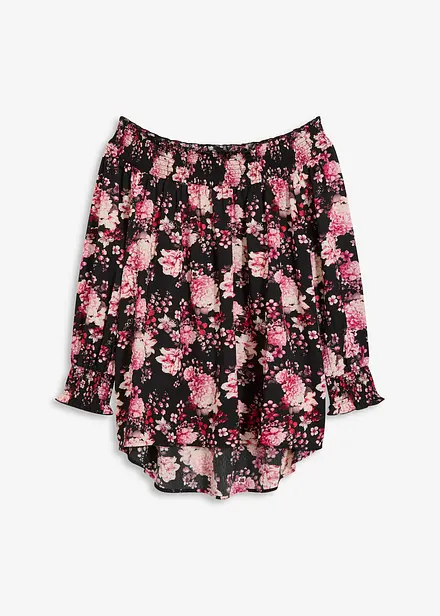 High-low blouse