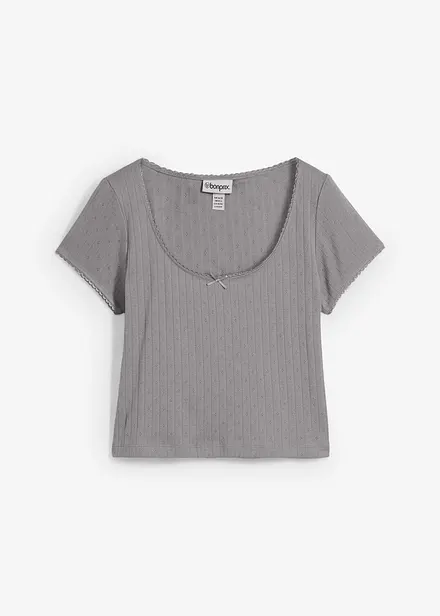 T-shirt van katoen