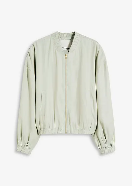 Bomber van glanzend materiaal