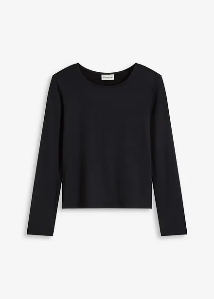 Longsleeve met schoudervullingen