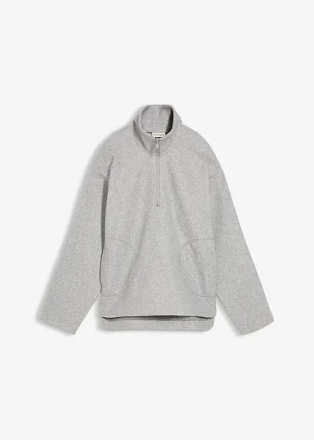 Oversized fleece trui