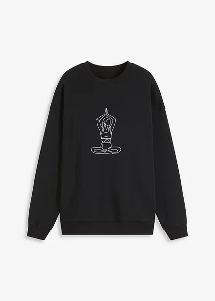 Overseized thermo sweatshirt, sneldrogend