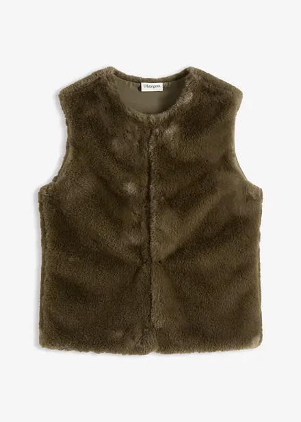 Gilet van imitatiebont