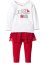 Baby shirt en legging (2-dlg. set) biologisch katoen, bpc bonprix collection