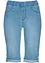 Jeans bermuda met elastische band, bonprix