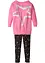 Meisjes longshirt en legging (2-dlg. set), bonprix