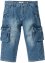 Regular fit 3/4 jeans met cargozakken, John Baner JEANSWEAR