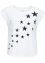 T-shirt met sterrenprint, RAINBOW
