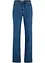 Wide leg stretch jeans, high waist, bonprix