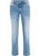 Cropped stretch jeans, straight, John Baner JEANSWEAR