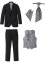 5-delig pak: colbert, broek, gilet, stropdas, pochet, bpc selection