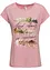 T-shirt met glitterprint, bonprix