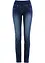 Slim jeans met mid waist, cropped, bonprix