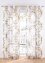 Transparant gordijn met folieprint (1 stuk), bpc living bonprix collection