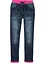 Meisjes thermojeans met fleece voering, bonprix