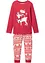 Meisjes pyjama met biologisch katoen (2-dlg. set), bonprix