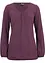 Katoenen longsleeve met elastiek van katoen, bonprix