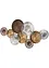 Wanddecoratie metalen bloemen, bpc living bonprix collection