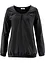 Katoenen longsleeve met elastiek van katoen, bonprix