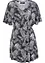 Shirt tuniek met V-hals en kimonomouwen, bonprix