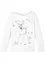 Meisjes longsleeve van biologisch katoen, bonprix