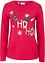 Longsleeve met kerstprint, bonprix