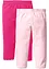 Meisjes capri legging met kant (set van 2), bonprix