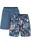 Katoen-jersey short met comfortband (set van 2), bonprix