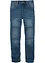 Stretch jeans met mid waist en verstevigde knieën, bonprix