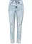 Mom jeans met destroyed effecten, high waist, bonprix
