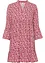Mini jurk met volants van viscose, bonprix