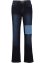 Straight fit stretch jeans, patchwork, John Baner JEANSWEAR