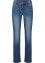 Wide leg stretch jeans, mid waist, John Baner JEANSWEAR