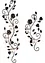 Wandkaarzenhouder met rozenranken (2-dlg. set), bpc living bonprix collection