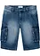 Cargo jeans bermuda, relaxed fit, bonprix