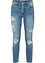 Cropped destroyed jeans, bonprix