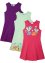 Meisjes jersey jurk (set van 3) van biologisch katoen, bpc bonprix collection