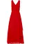 Maxi jurk van chiffon met plooitjes, bonprix