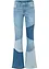 Flared jeans met patchwork, bonprix