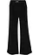 Wijde stretch Marlene Dietrich broek van corduroy met elastische high-waist band, bonprix