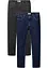 Regular fit instap thermojeans, straight (set van 2), bonprix