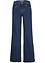 Wide fit stretch jeans met splitten, John Baner JEANSWEAR