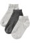 Luxe korte sokken (3 paar) met exclusief comfort, bpc bonprix collection